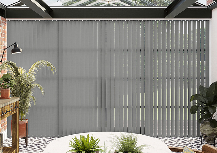 Amalfi, Bastille Grey - Vertical Blind - Image 3